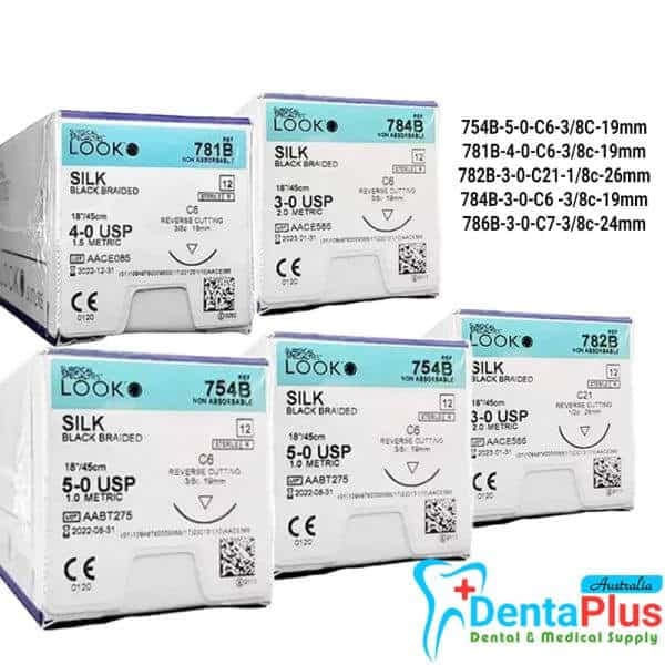 Sutures Look Silk (12pcs/pkt)