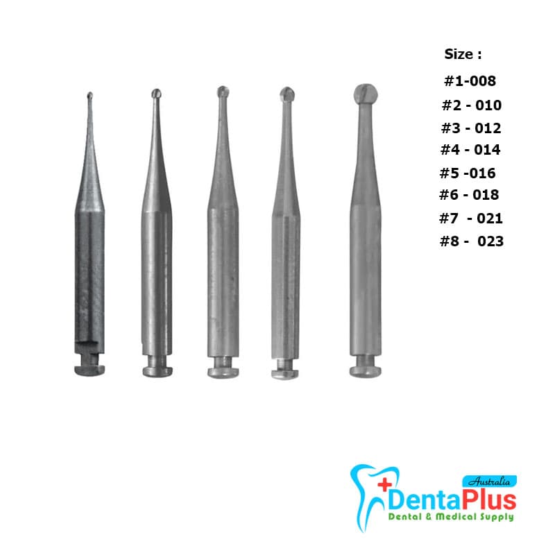 Round Steel Burs Slow Speed RA - Ongard -25Pcs/Pkt
